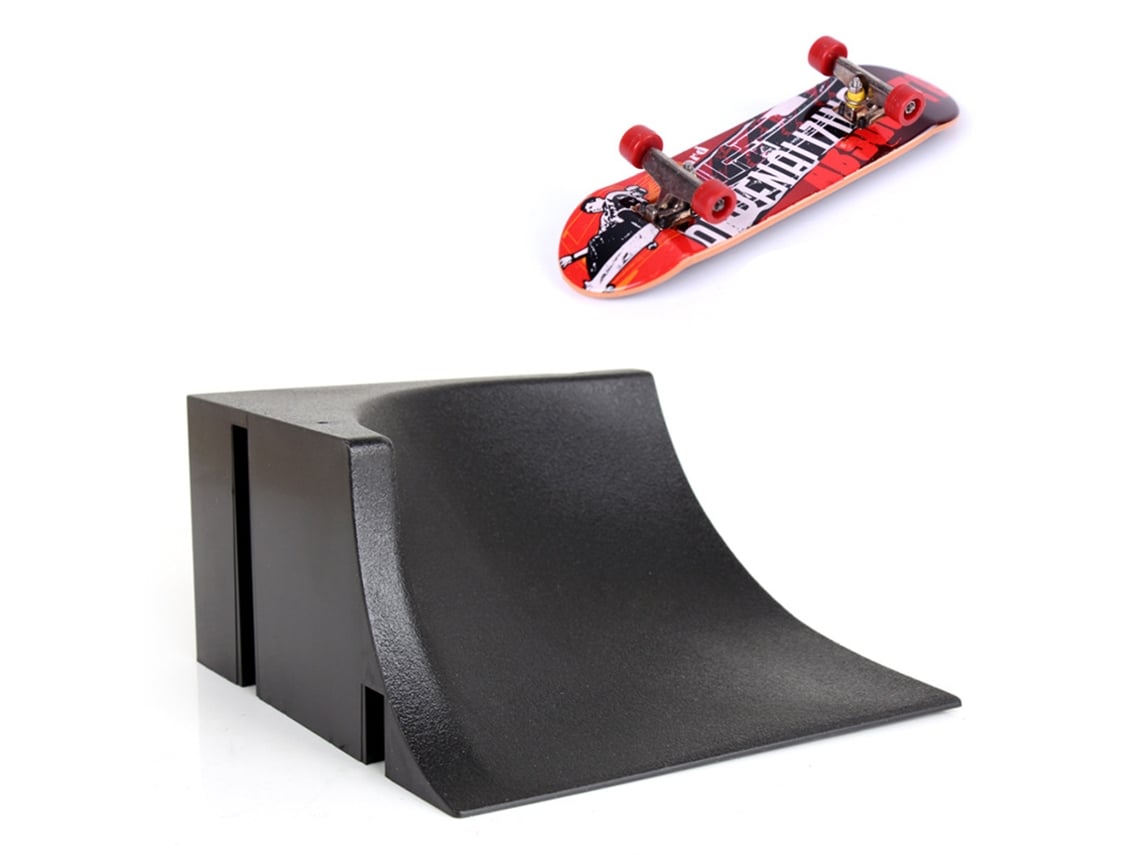 Kit Skate Park Fingerboard Com Rampas E Pistas Mini Skateboard Para Crianças 3 Anos +