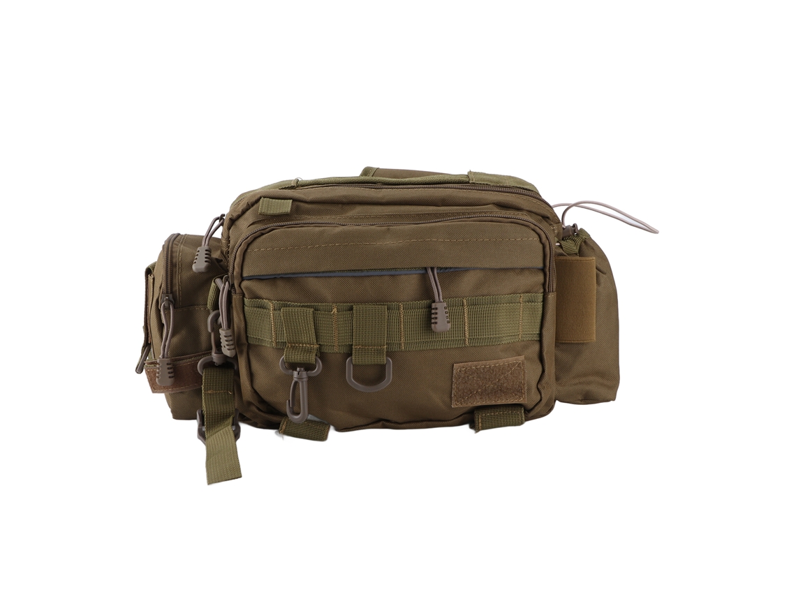 2026rebe-mochila De Pesca De Nylon 600d Con Correa De Cintura Mochila Bandolera Para Equipo De Pesca Outdoor Khaki