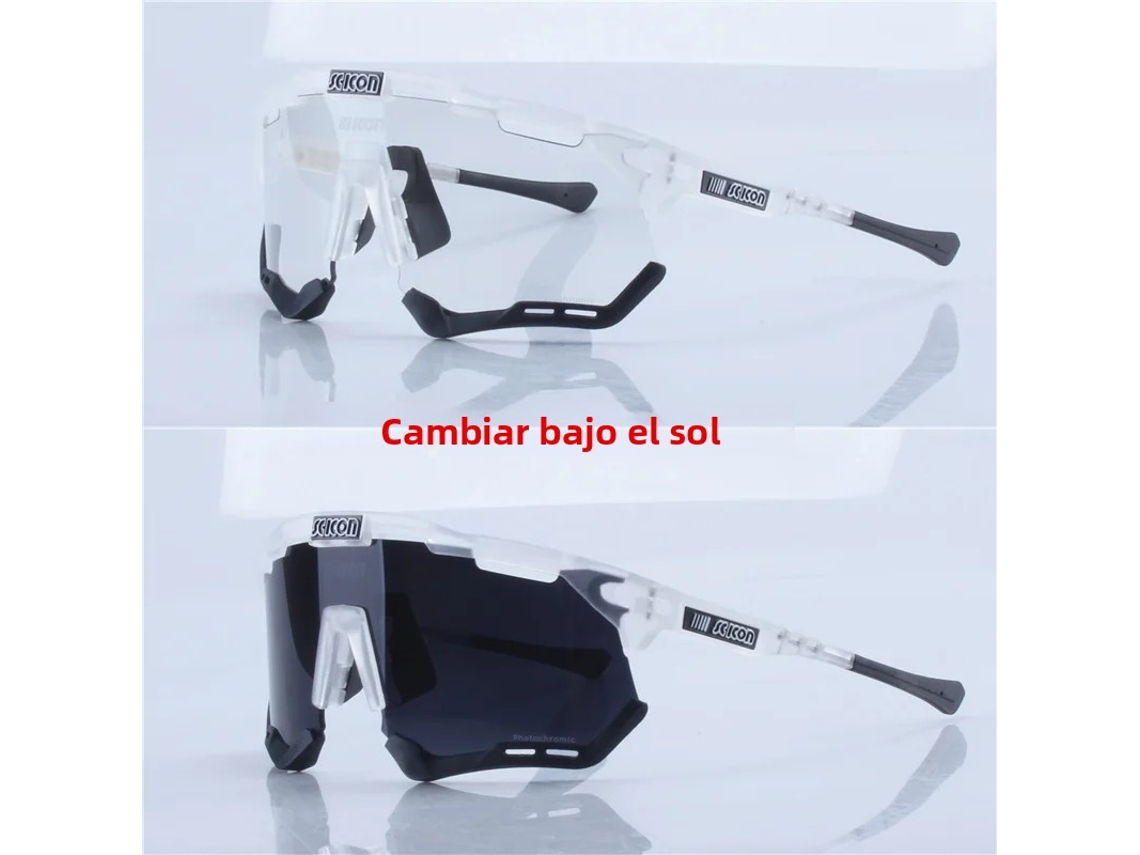 (estilo B) Gafas De Sol Deportivas Fotocromáticas Para Ciclismo, Protección Uv400 Y Lentes Autofotocromáticas.