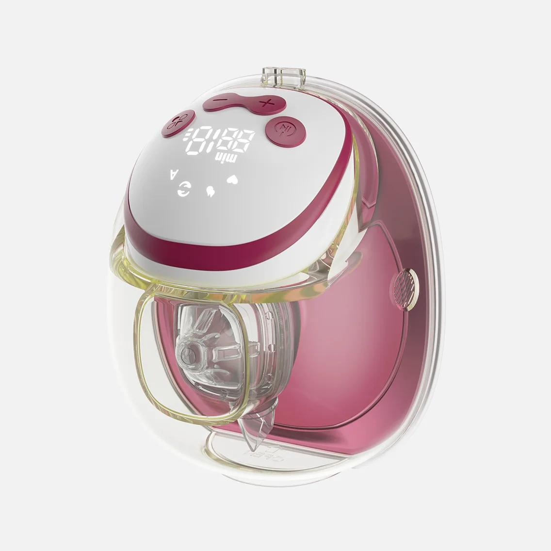 (roxo/vermelho, 1 Unidade) Bomba Tira-leite Elétrica Portátil, Mãos-livres, Recarregável, Automática