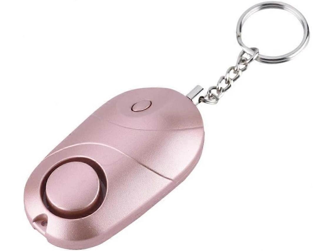 Llavero con alarma personal de 130 dB, luz LED de emergencia para autodefensa Silbo Security