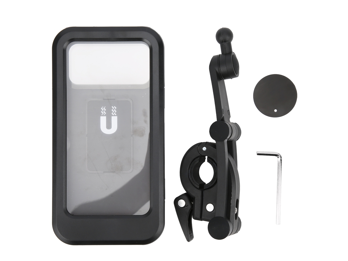 Soporte Para Teléfono De Bicicleta Con Fijación Magnética, Impermeable, Bolsa De Navegación Para Ciclismo