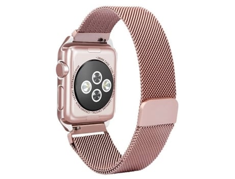Pulsera Milanese Loop Cierre Magnético para Apple Watch Series 8 Aluminum 45mm PHONECARE (Rosa)