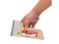 Agrafadeira Manual para Molduras U Tipo Ergonômica Ferro Durável para Decoração Diy Móveis