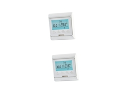 2 Termostatos Inteligentes Para Calefacción Por Suelo Radiante Programable En El Hogar.