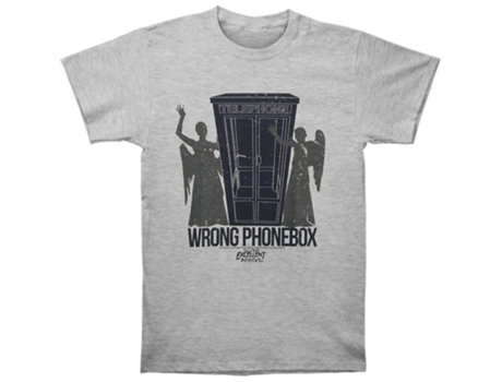 Camiseta ROCKINSTONE de Bill y Teds Excellent Adventure Wrong Phone Box (S)