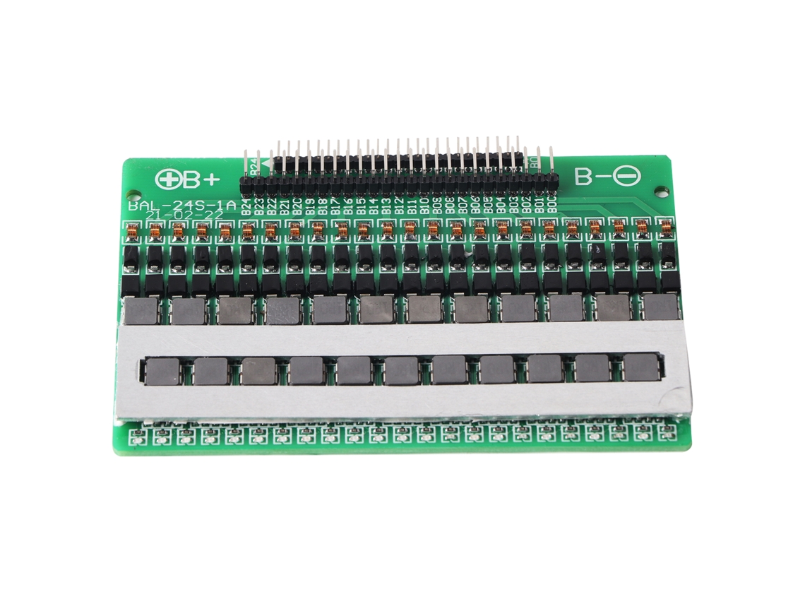 Placa de equilibrio de batería activa de 24 cadenas para módulo de hierro-litio ternario 2.02.54, pin de 2 filas