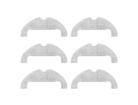 6 piezas de trapeadores, repuestos, accesorios para aspiradora Dreame Bot Z10 Pro L10 Plus
