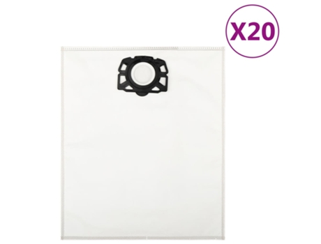 Conjunto 20 Bolsa De Aspiradora VIDAXL (50x43 cm)