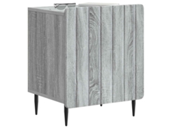 Maison Exclusive - Armario De Noche 2 Pcs Gris Sonoma 43 X 34,5 X 52 Cm