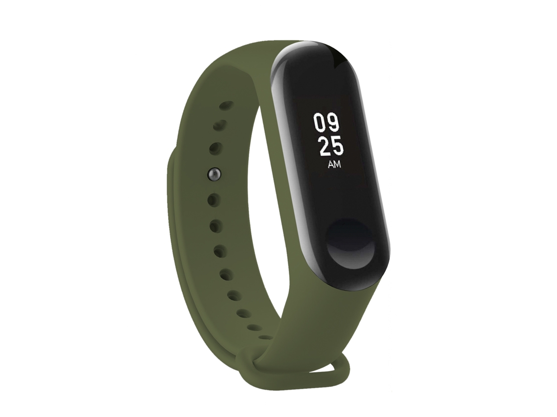 Correa de silicona compatible con Xiaomi Band 25x1x2 cm. Color turquesa.