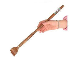 Raspador De Espalda Portátil De Madera De Azufaifo (ziziphus) Con Diseño Ergonómico 2025