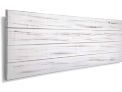 Cabecero de Cama PEJECAR Oslo (Blanco - Madera de Piño - 45x110x3 cm)