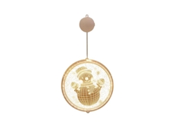 2026altiro-luces Navideñas 3d Con Diseños Grabados Con Láser Para La Decoración De Paredes Y Ventanas.