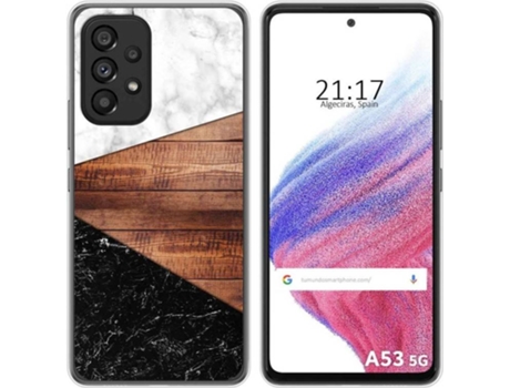 Carcasa para Samsung Galaxy A53 5G TUMUNDOSMARTPHONE Dibujos Mármol 11 Multicolor