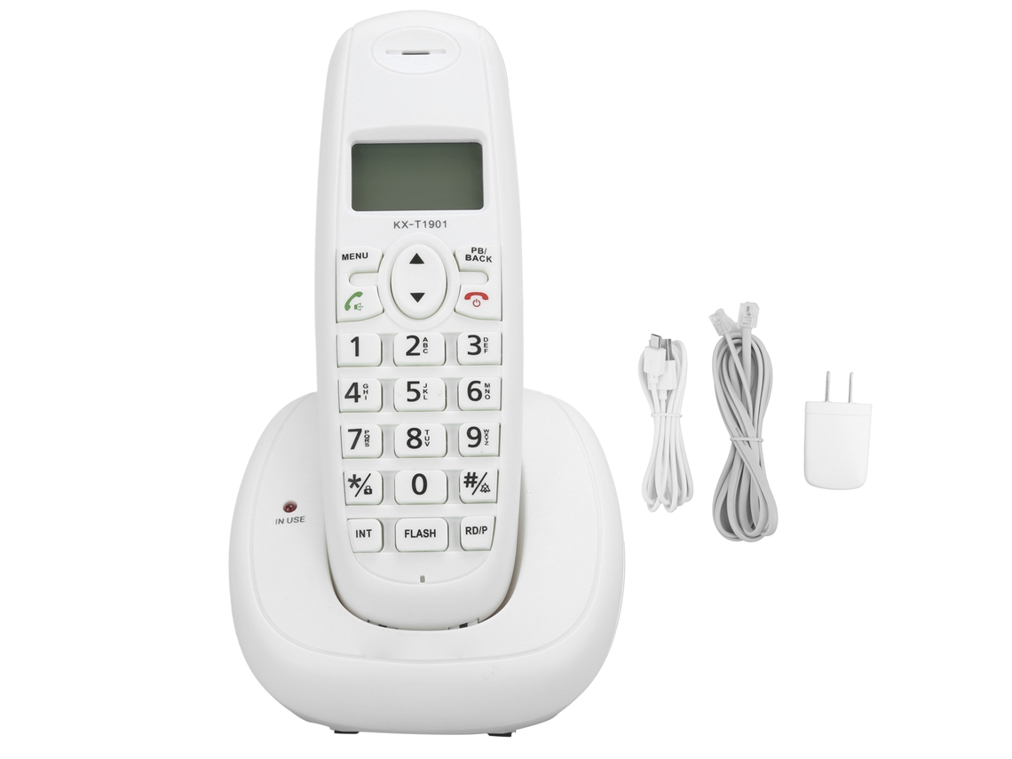 Teléfono Fijo De Escritorio Kxt1901 Con Identificador De Llamadas Fsk/dtmf Para El Hogar, La Oficina Y El Hotel.