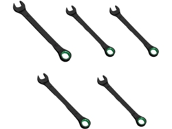 Sistemas de llaves de carraca rotativas bidireccionales con extremo cerrado y configuración