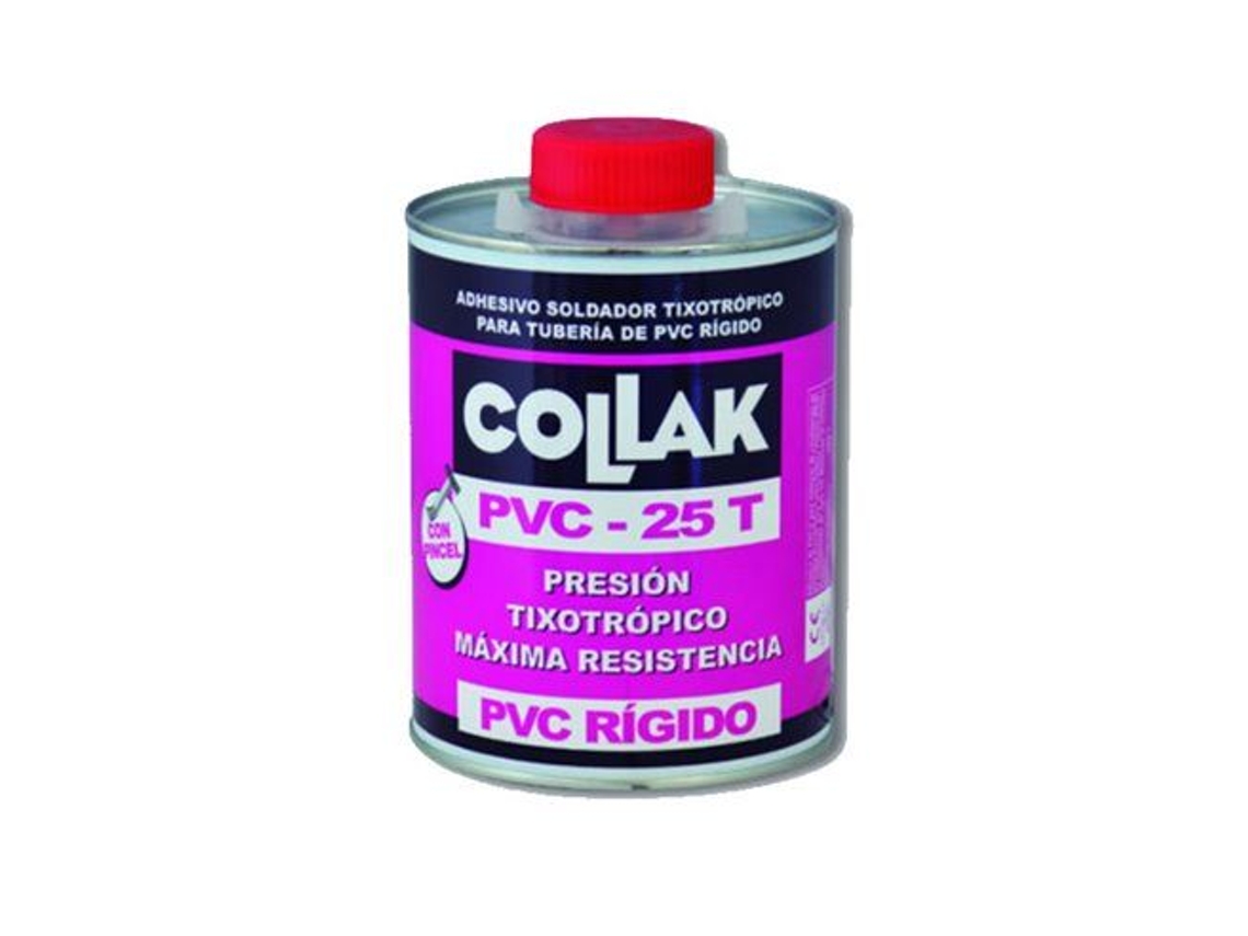 COLLAK 20001TP Adhesivo soldadura P.V.C.-25 pincel 1000ml