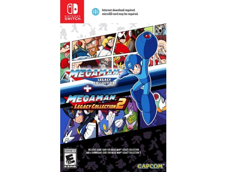 Juego Mega Man Legacy Collection 1 + 2 Nintendo Switch