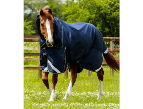 Manta de exterior para caballos con cubrecuello PREMIER EQUINE Titan 40 g