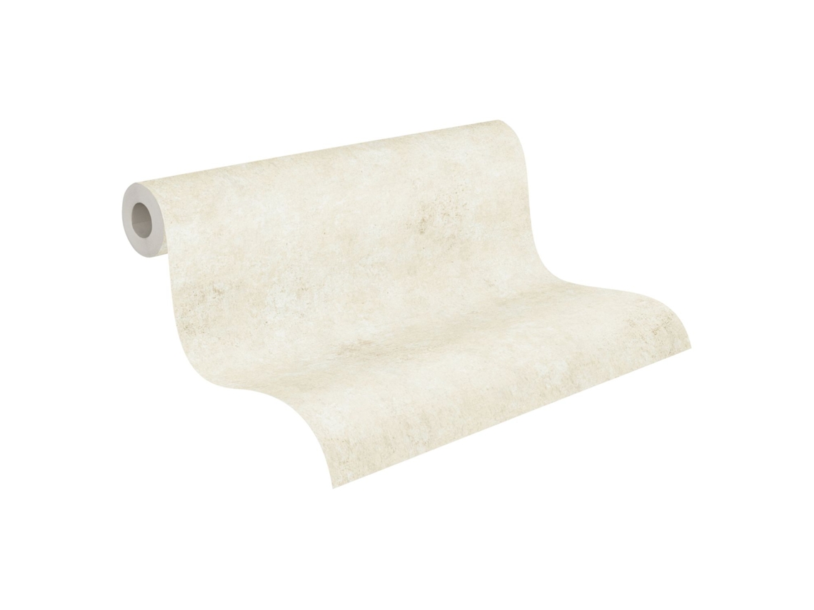 Papel de Pared A.S. CRÉATION (53 cm x 10,05 m - Tejido - Beis)