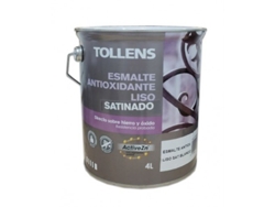Esmalte Antioxidante Liso Satinado 4 Lt (Blanco 100)