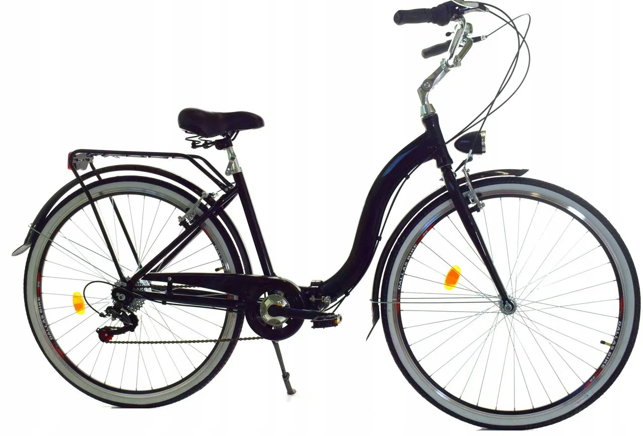 Mueble plegable B.active de 28 pulgadas y 7 velocidades, color negro