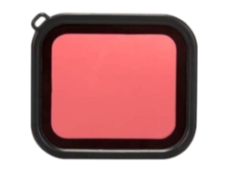 Filtro de Buceo para GOPRO Hero 7/6/5 / Hero 2018 Rojo