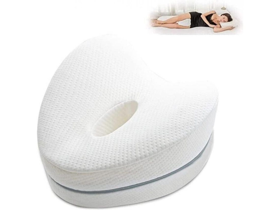 Dan26-almohada Ortopédica Para Rodillas Y Espalda Suave Con Espuma De Memoria Para Aliviar Dolores Al Dormir De Lado