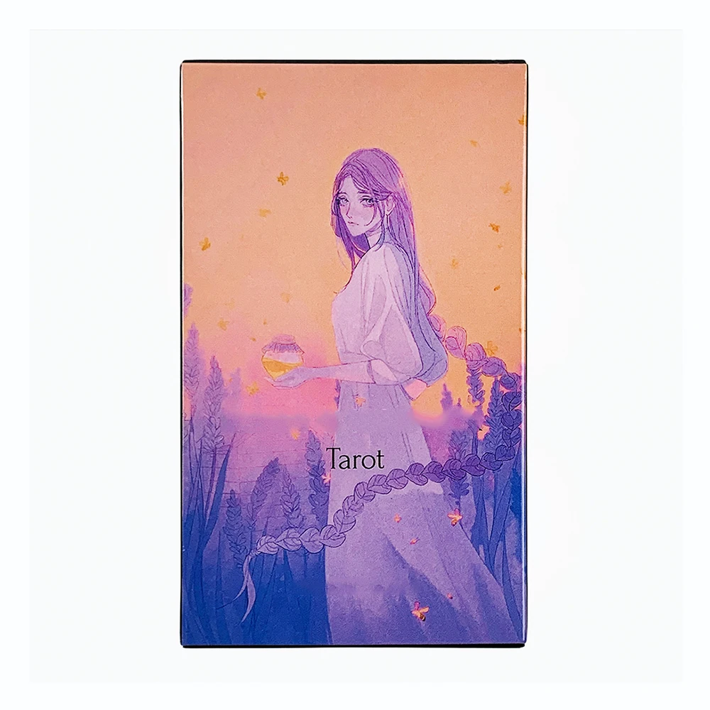 Baraja De Tarot Completamente Nueva, Con 78 Cartas De Tarot Bellamente Diseñadas, Con Un Estilo Artístico Misterioso, Duraderas Y Resistentes.