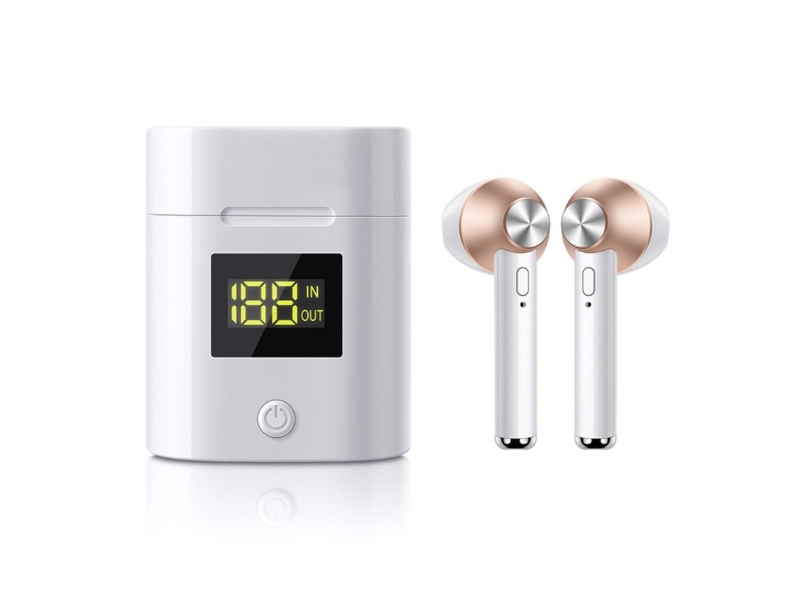Auriculares Sem Fio Horas Yizhood True Wireless Bluetooth Dorado