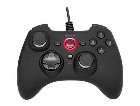 Controlador Speedlink Raid con Cable para Pc/Ps3/Switch/Oled Negro SPEED LINK