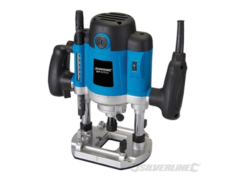 SILVERLINE 955292 Fresadora ½ 1500 W