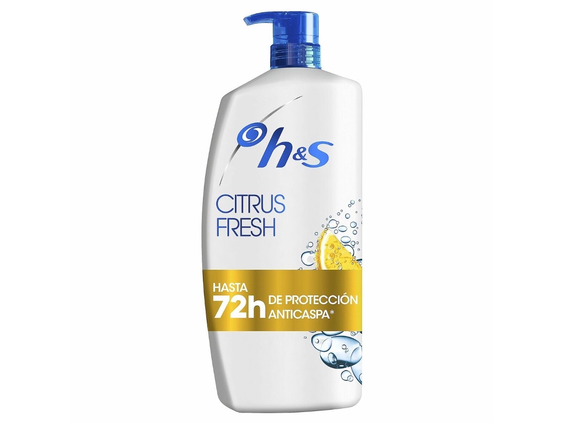 Champú HEAD & SHOULDERS H&S Citrus Fresh Cabello graso 1 L