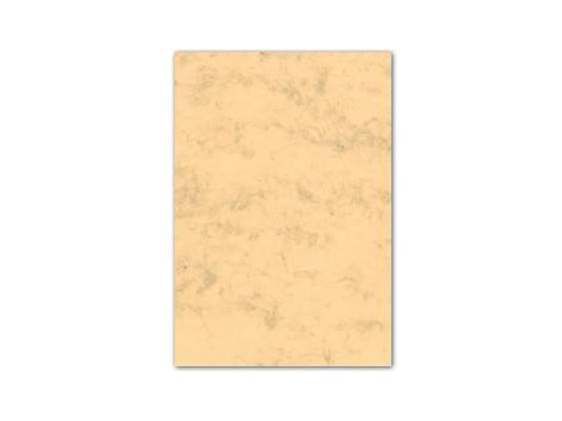 Cartolina Marmoreada 200 Grs, Emb. 100 fls, A3, Ocre
