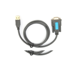 Cabo Serial Usb Para Rs-232 Db9 Macho Com Conversor Pl2303g 1m Para Windows 10/7/8.1/xp