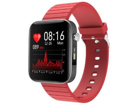 Smartwatch CHRONUS T68L4 Rojo