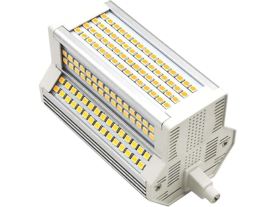 Bombilla Led Regulable R7s De 50 W Y 3000 K, 5000 Lúmenes, 118 Mm, Equivalente A 500 W J118 200°