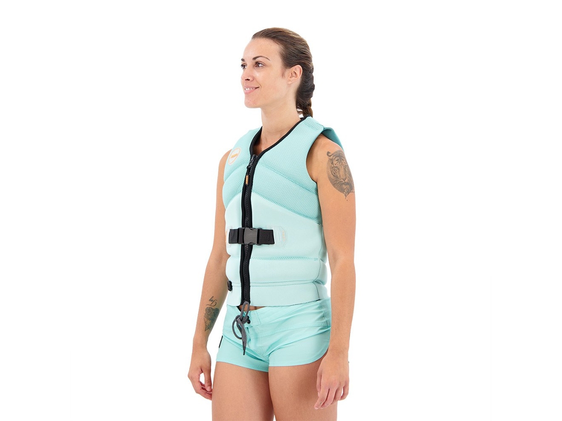Colete Salva-Vidas Feminino Unify Vintage Verde Ljobe