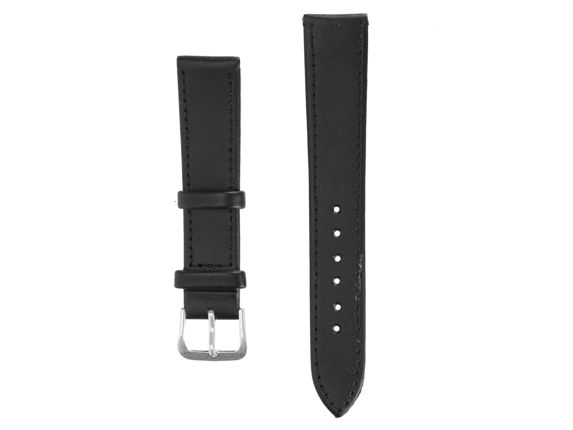 Correa de reloj universal de cuero sintético de 18 mm
