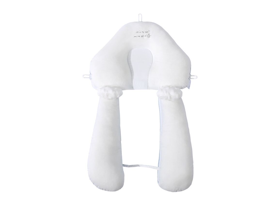 Almohada De Bebé Honeycomb Respirable Recién Nacido Head Positor Forma De Nube Ajustable Anti-susto Flat Head Reposacabeza