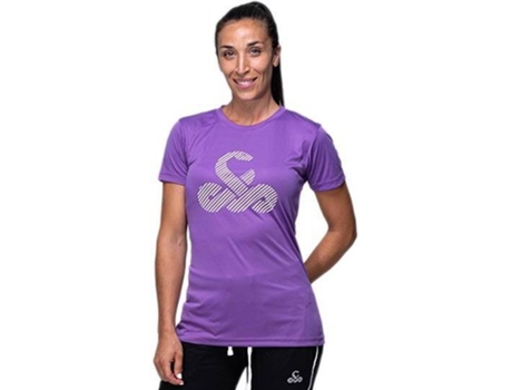 Camiseta de Mujer VIBORA Taipan Tenis Morado (XS)