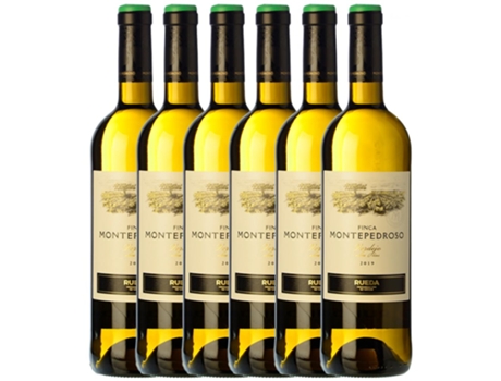 Vino FINCA MONTEPEDROSO Finca Montepedroso Verdejo Rueda Crianza (0.75 L - 6 unidades)