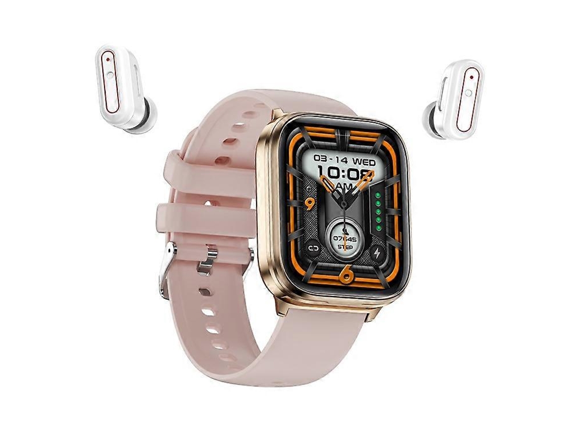 Reloj inteligente X9 2 en 1 con monitor de frecuencia cardíaca de 1,85 pulgadas y auriculares TWS Ly Ebike