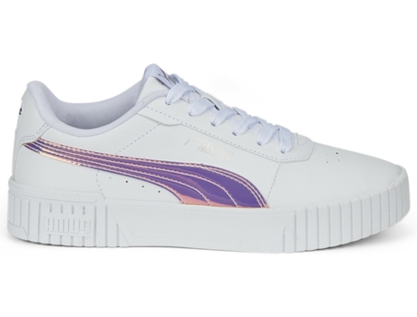 Zapatillas PUMA Carina 2.0 Holo Blanco, Plata (Tam: 38)