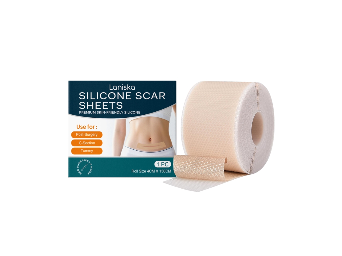 Parche de silicona para camuflar cicatrices