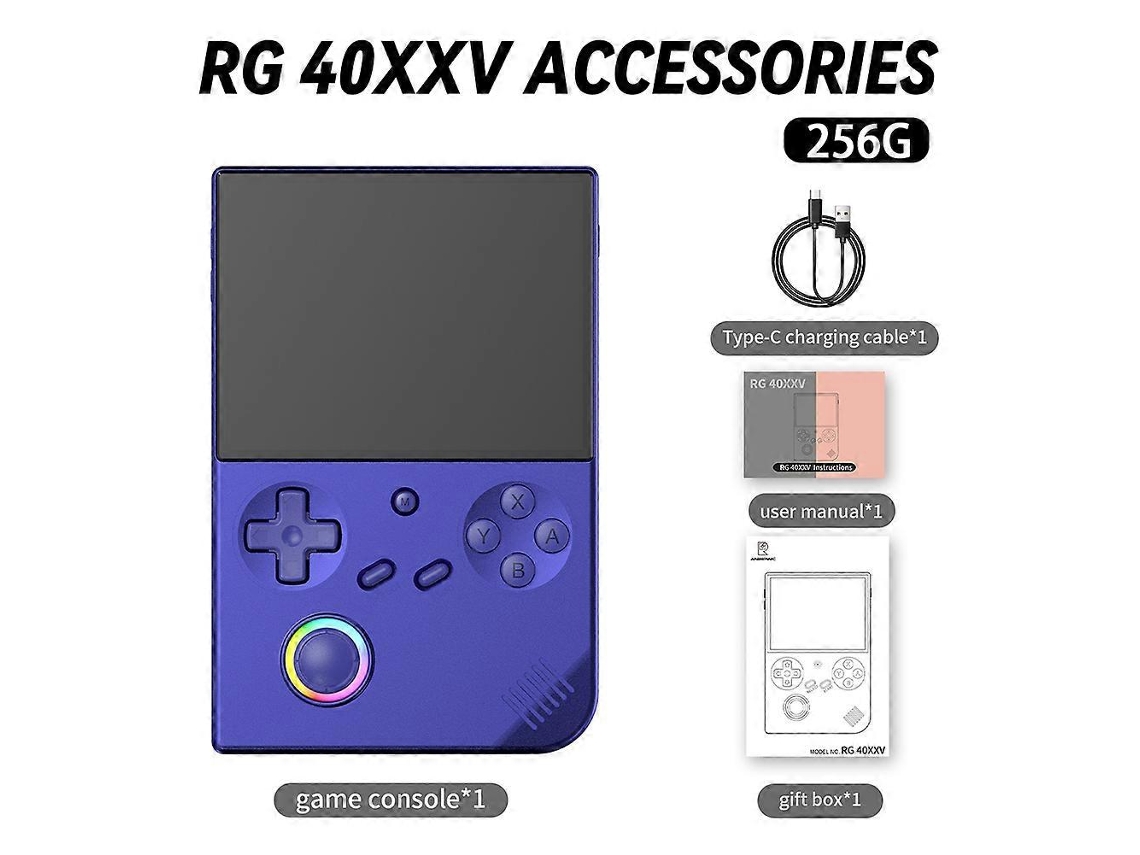 Rg40xxv Consola Retro Portátil Pequeña Consola De Juegos Recargable Juguete Para Niños Adultos