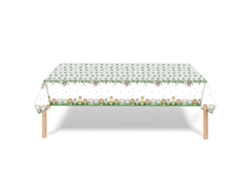 HYMNORA Mantel Jungle, 137 x 274cm, Mantelería Safari Descartable, Impermeable de Plástico para Fiesta de Cumpleaños Infantil, Baby Shower, Decoración de Picn