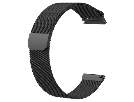 Correa De Reloj Inteligente Para Fitbit Versa 2 / Fitbit Versa / Fitbit Versa Lite Correa De Reloj Milanesa, Tamaño Pequeño: 2,3X22,5 Cm Negro VENI...