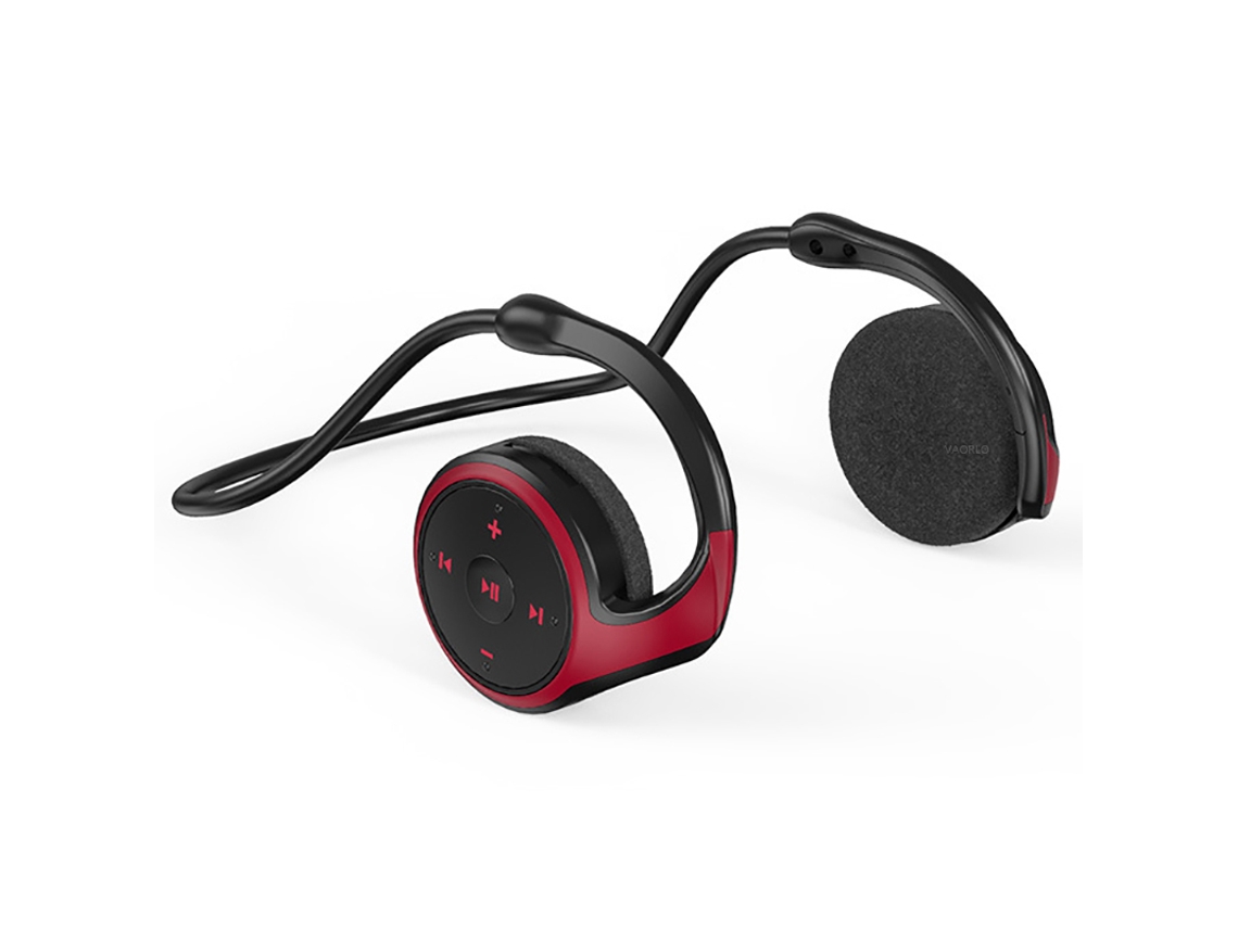 (rojo) Auriculares Inalámbricos Plegables, Sonido Envolvente 8d, Calidad De Sonido Hifi